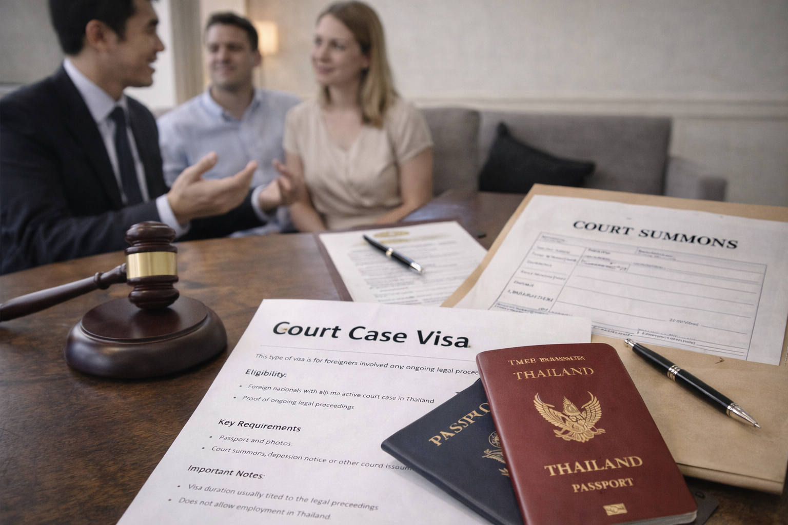Court Case Visa