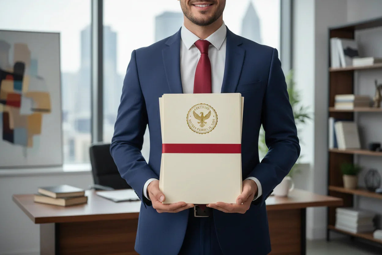 Certified notarized documents