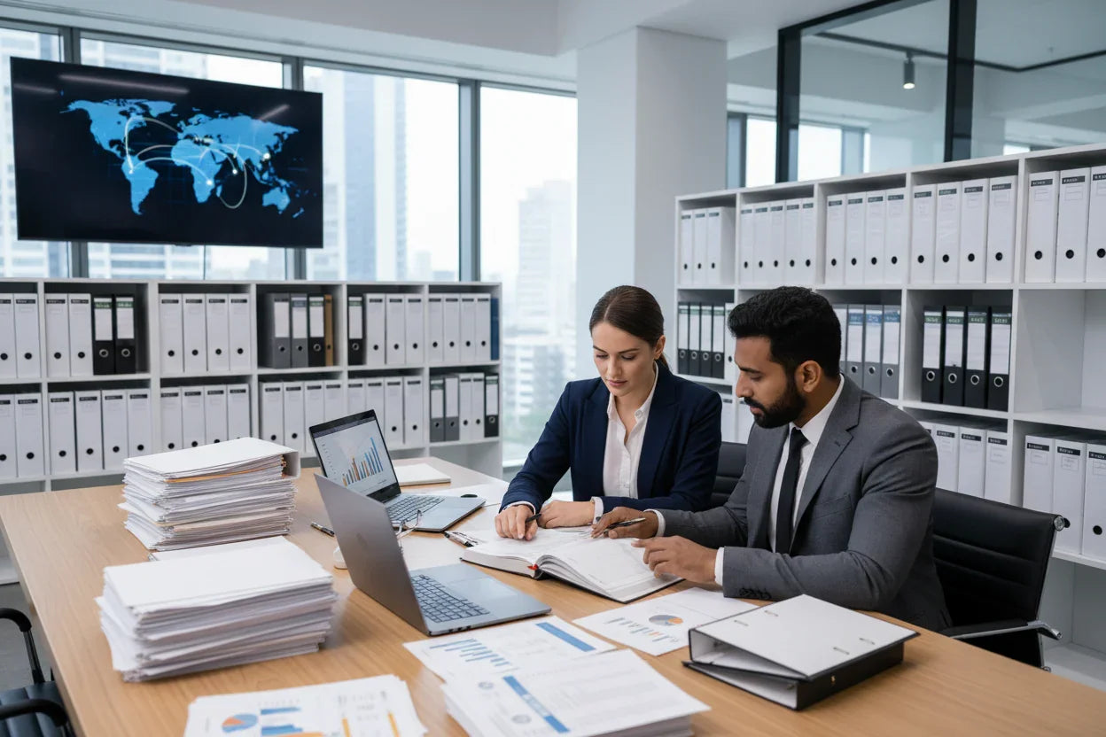 International bookkeeping