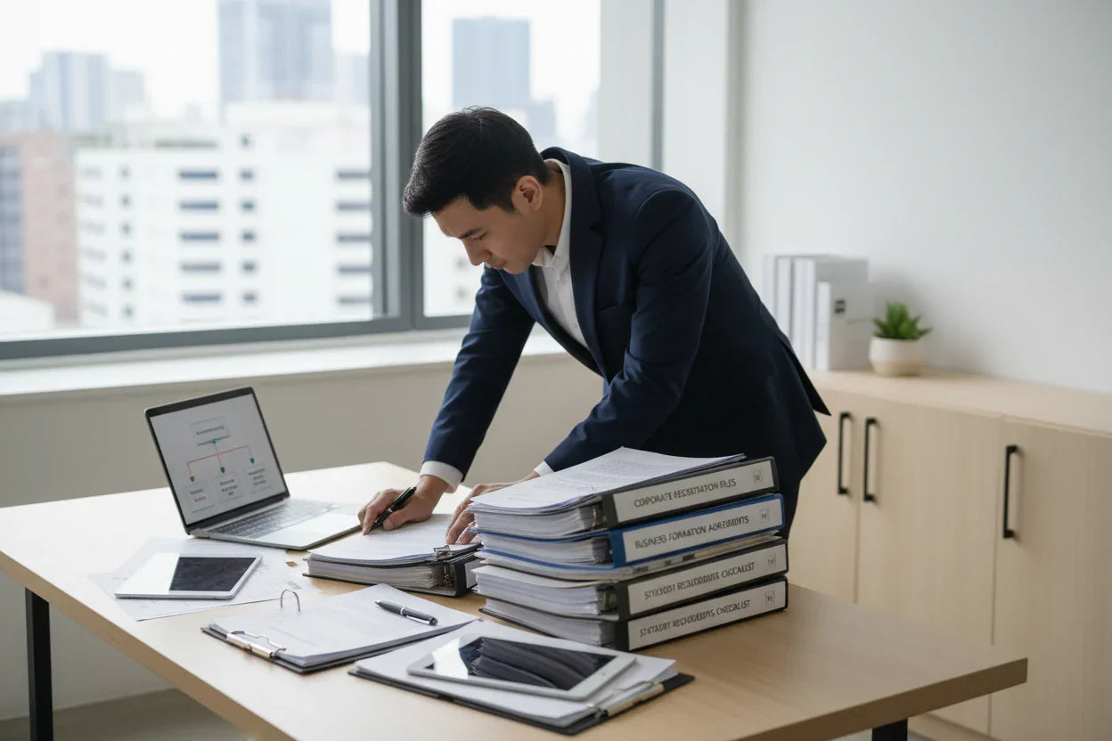 Startup registration